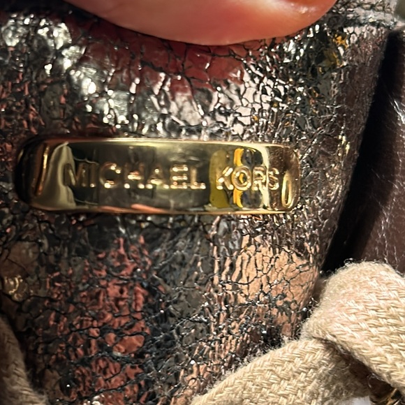 Michael Kors Glam Studded High top sneakers size 8. - Picture 7 of 15